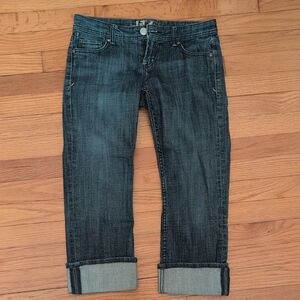 !it Jeans Dark Blue Cropped Women's Jeans